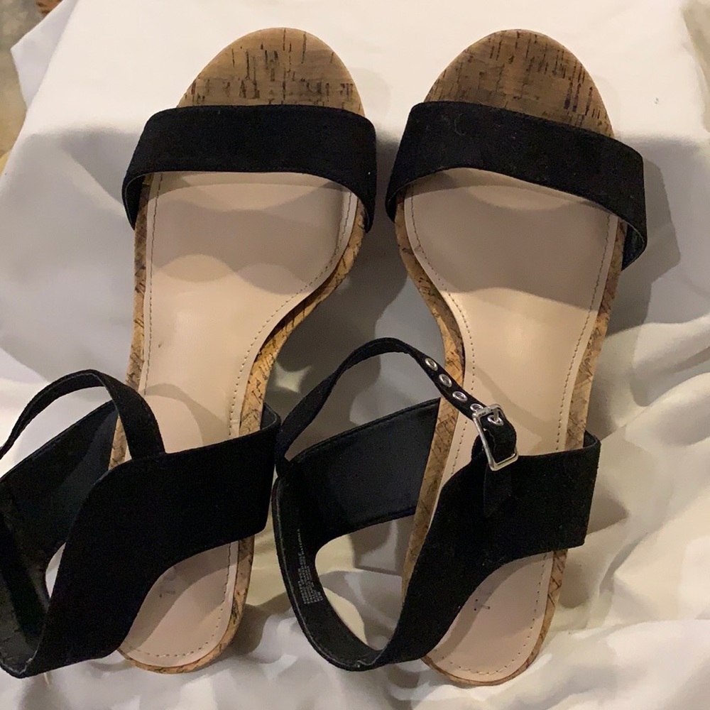 Well loved torrid wedges. Love them but my foots to fat lol